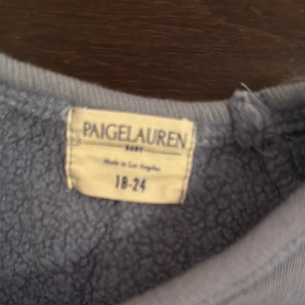 Paige Lauren Baby Boy Blue Joggers with Elastic Waistband and Tapered Leg! Mario